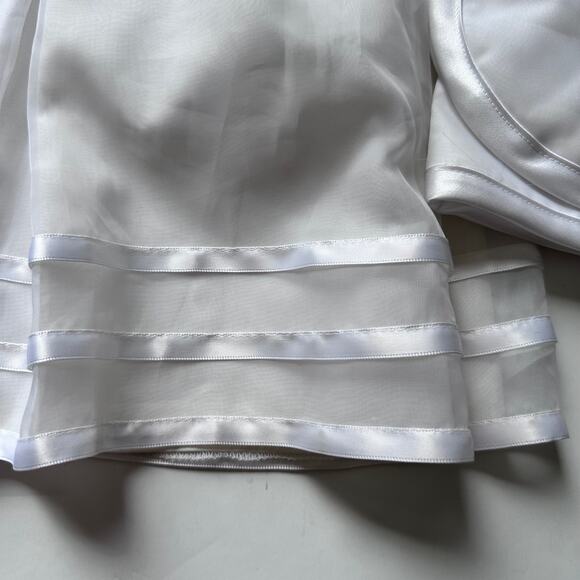 Little Things Mean A lot Girls Preemie Dress Christening Gown Baptism Set - Picture 2 of 10